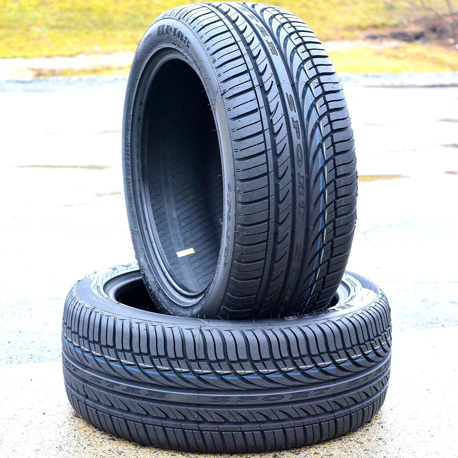 Set of 4 235/55R18 High Performance All-Season Tires S395