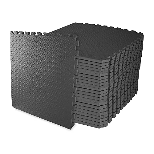 Puzzle Exercise Mat with EVA Foam Interlocking Tiles for MMA, Gymnastics and Home Gym N211438