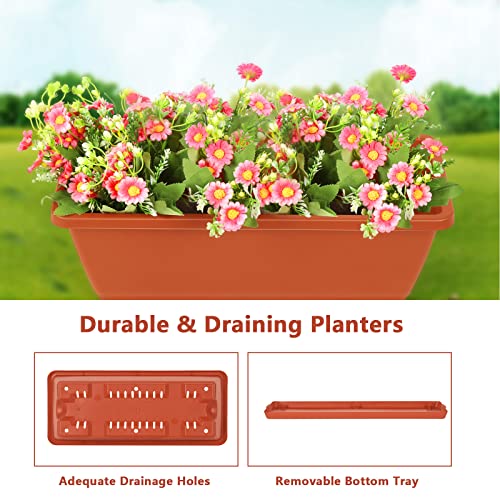 Raised Garden Bed 4 Tier Vertical Planter with Legs for Indoor Outdoor Use V653