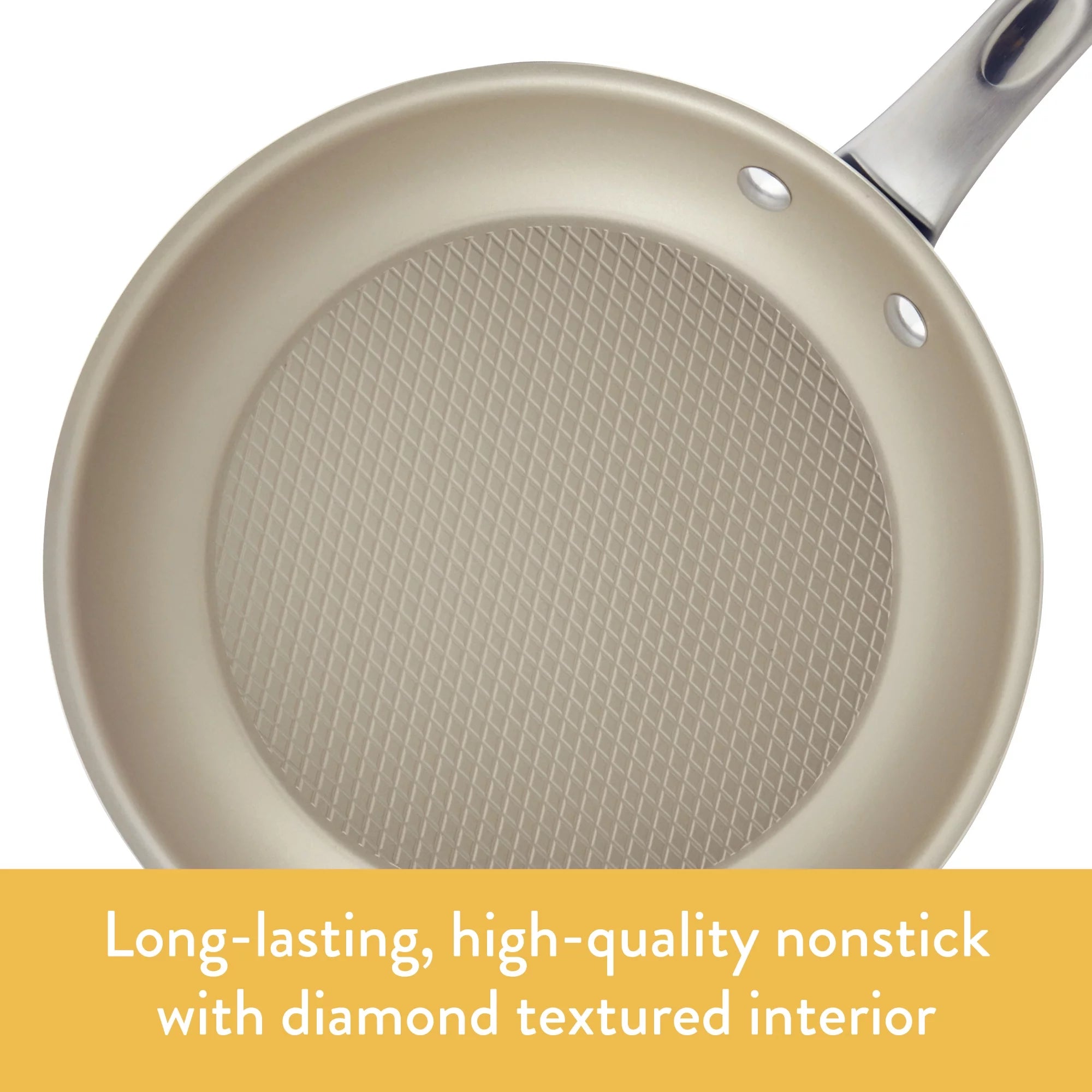 Porcelain Enamel Nonstick Covered Saucepan, 3 Quart R223192