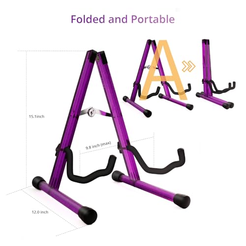 Foldable Hardwood Guitar Stand N691996