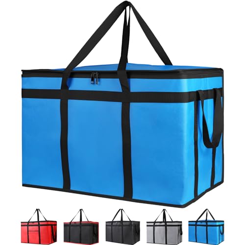 Insulated Food Delivery Bag Hot Cold Meal Carrier Cooler Tote K646948