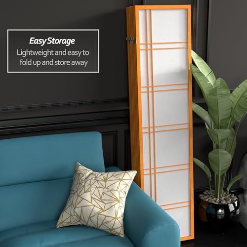 6 Panel Honey Room Divider X65165
