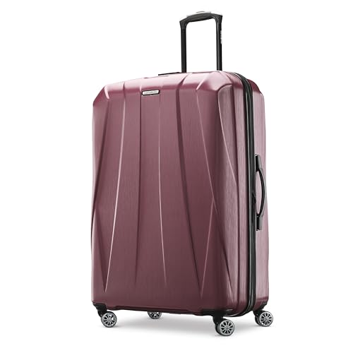 Hardside Expandable Carry-On Luggage with Spinner Wheels, Black, 20-Inch S82043