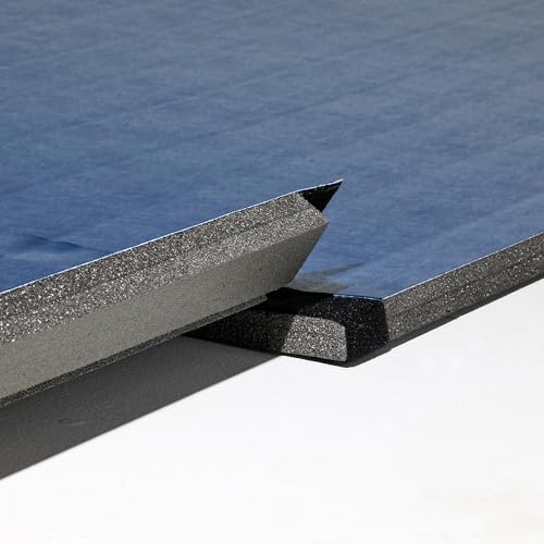 10'x10'x1.25" Wrestling Mat, Black, Home Workouts P665