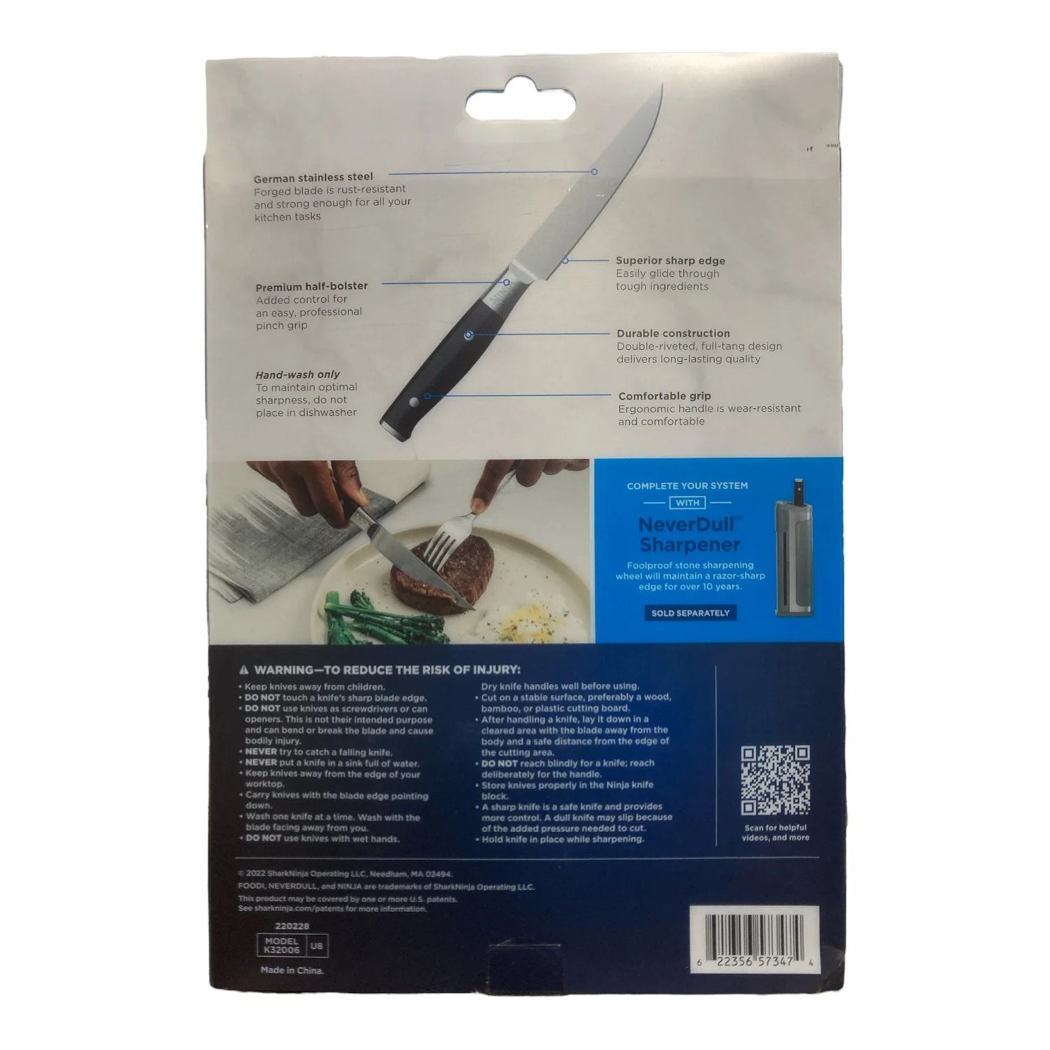 6-Piece Steak Knife Set L86319