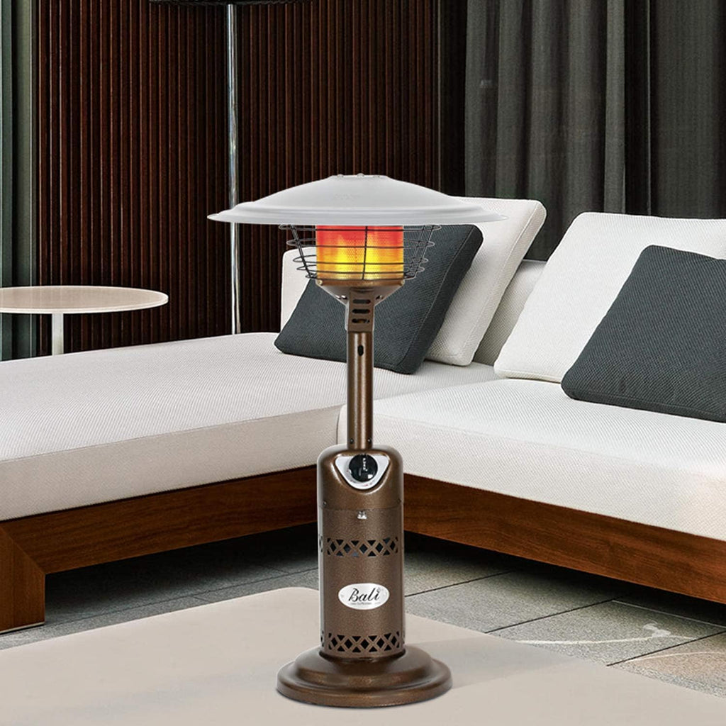 Patio Heater Gas Portable Tabletop Heater with Adjustable Thermostat K198570