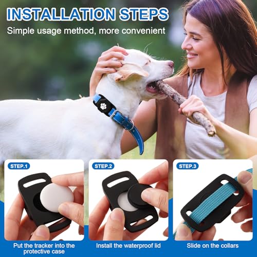 Pet Tracker for Collar with Holder, No Monthly Fee, iOS Only I2504