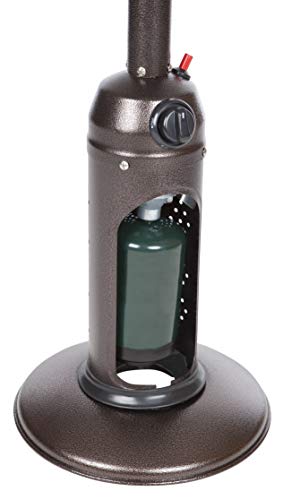 Portable Patio Heater Outdoor Tabletop Propane 10,000 BTU Stainless Steel Q1747