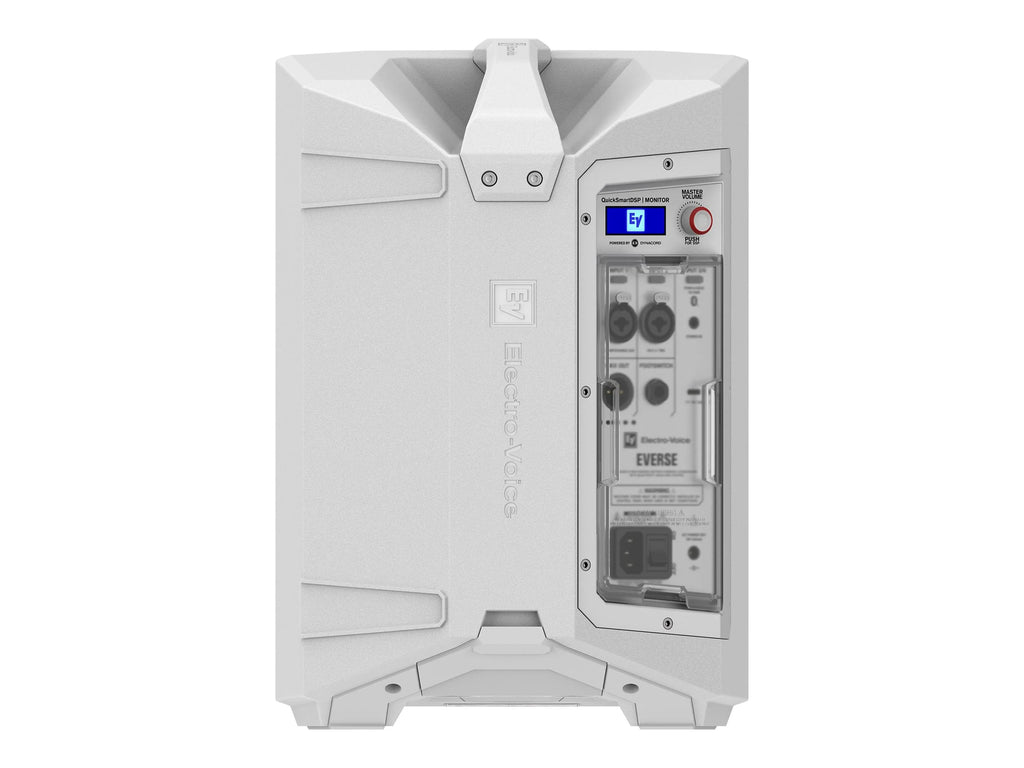 8" 2-Way Battery Powered Loudspeaker with Bluetooth, White M7112