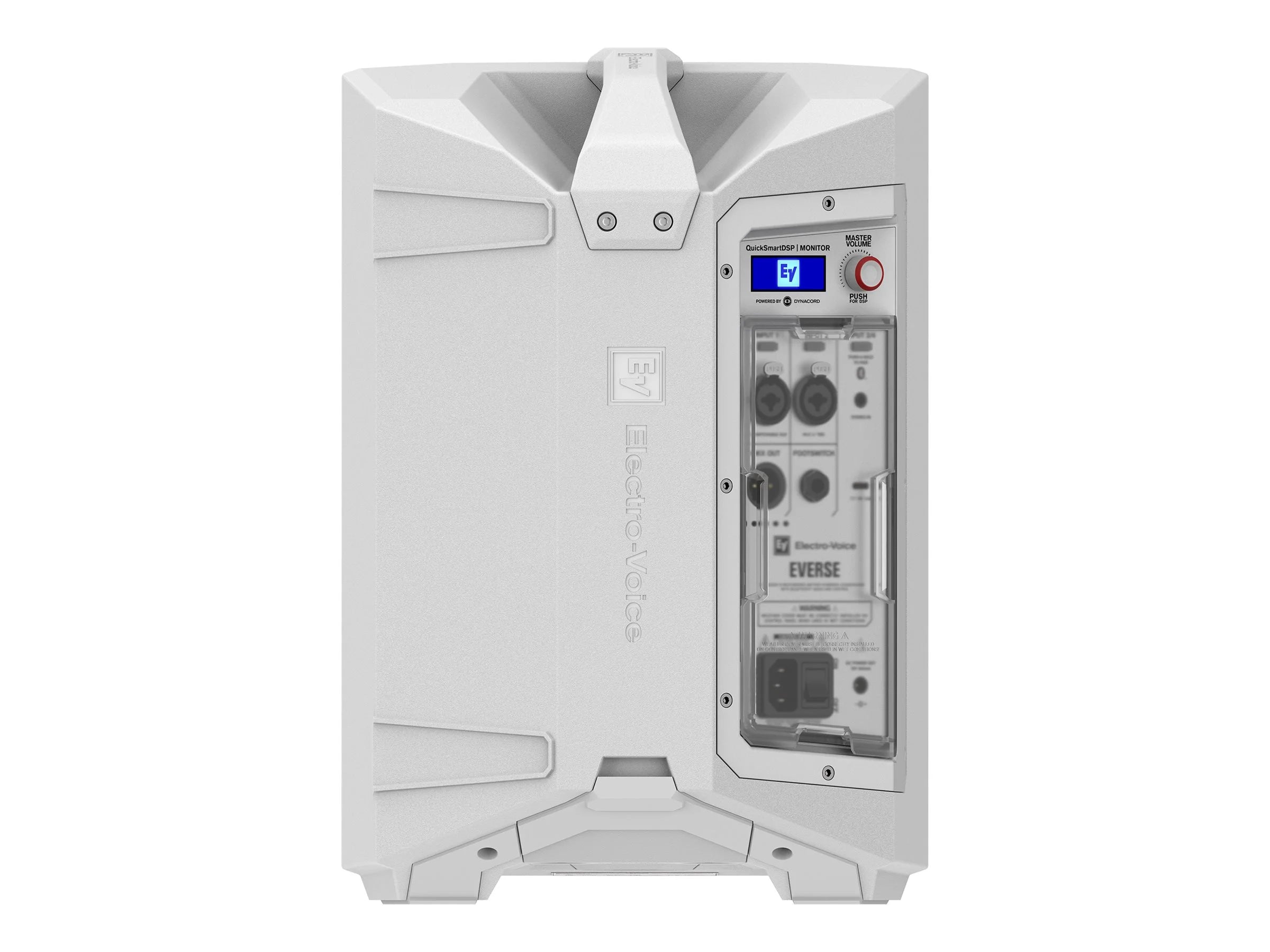 8" 2-Way Battery Powered Loudspeaker with Bluetooth, White M7112