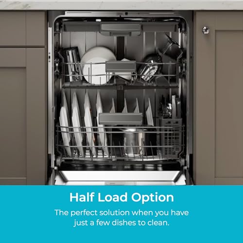24" Built-In Stainless Steel Tub Dishwasher with Adjustable Rack M856