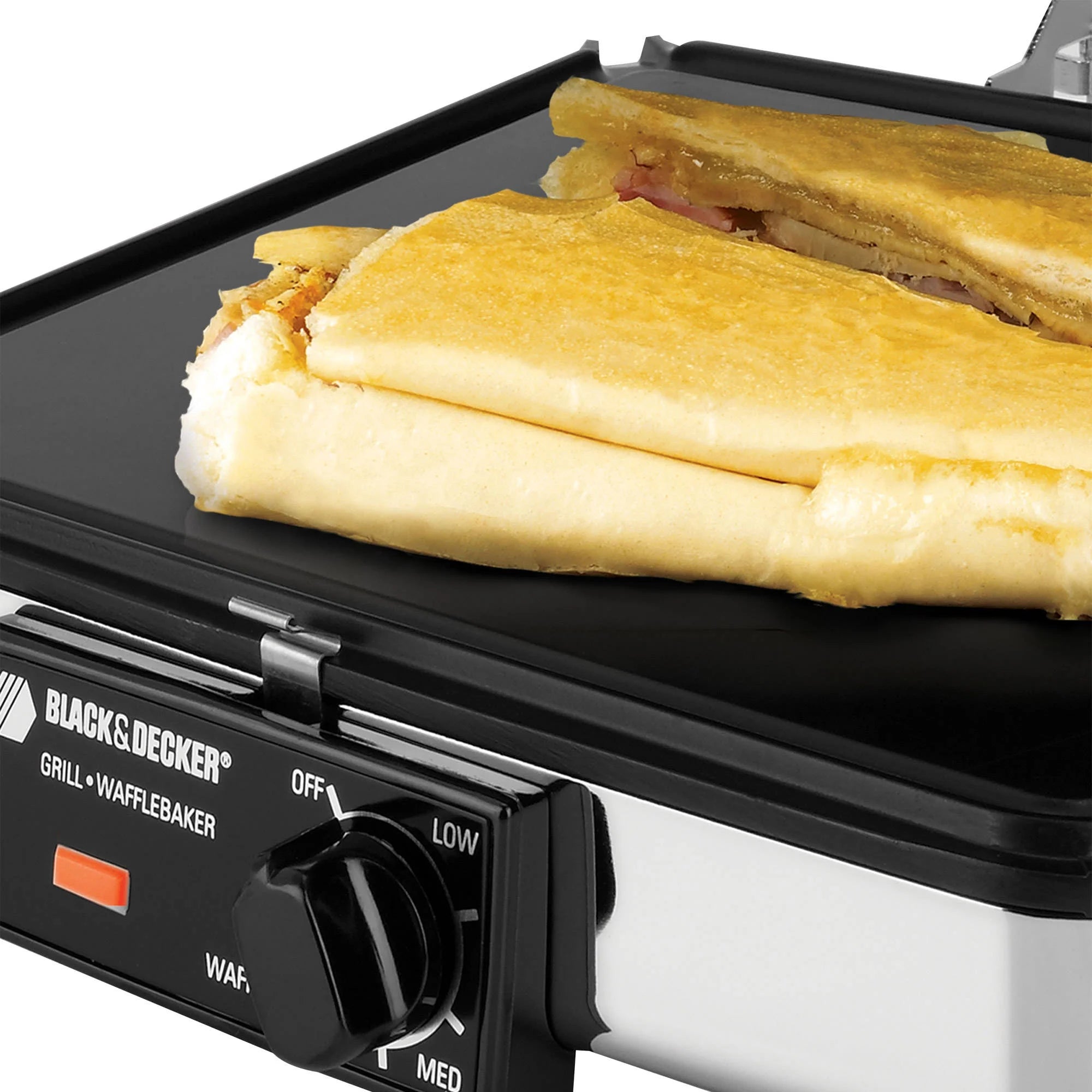 3-in-1 Waffle Maker & Indoor Grill Y415215