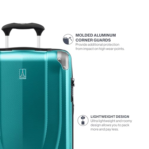 Hardside Expandable Carry-On Luggage with 8 Spinner Wheels, 21 Inch N246