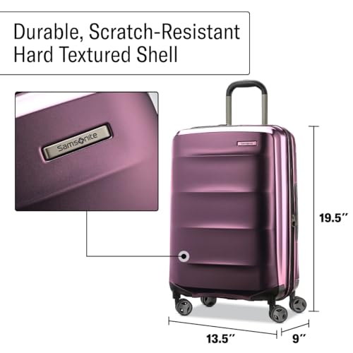 Carry-On Hardside Expandable 21-Inch Luggage with Spinner Wheels and TSA Lock T525535