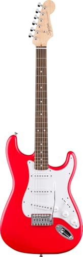 Stratocaster Electric Guitar Bundle with Amplifier, Gig Bag, Strap, Cable, Picks, and DVD S5583