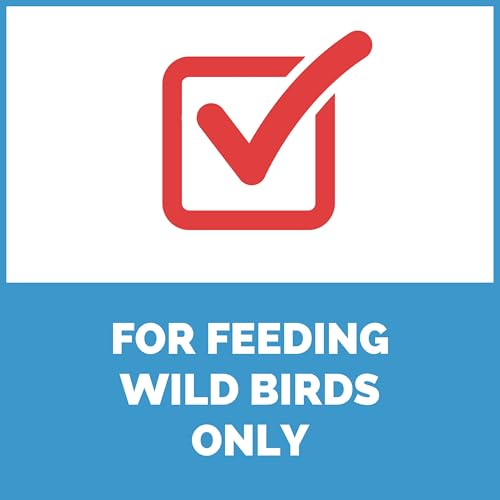 Wild Bird Seed for Outside Feeders, High-Protein, No-Waste, 15-lb Bag F570741
