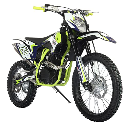 250cc Dirt Bike, 5-Speed Manual, Electric/Kick Start, 21"/18" Wheels V39817