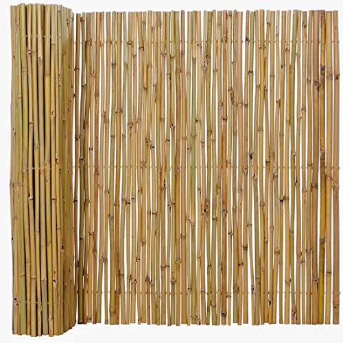 Bamboo Screen Fence Roll for Outdoor Garden Patio S37713