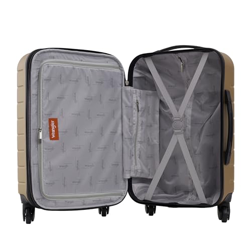 Smart Luggage Set with Cup Holder and USB Port, 20-Inch Carry-On K967