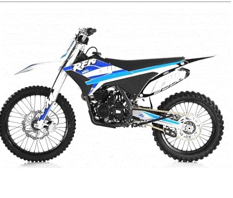 250cc Dirtbike 5 Speed Racing Bike Blue L4906