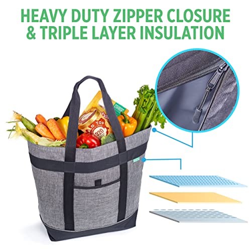 Insulated Cooler Bag with Thermal Insulation, Collapsible Y5679