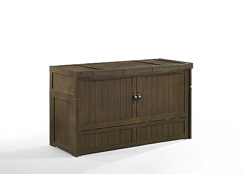 Murphy Cube Cabinet Bed (White, Queen) M597282