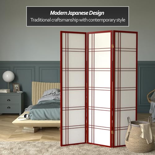 6 Panel Honey Room Divider X65165