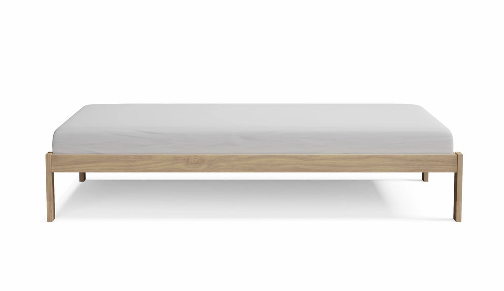 Twin Size Solid Pine Wood Platform Bed D578