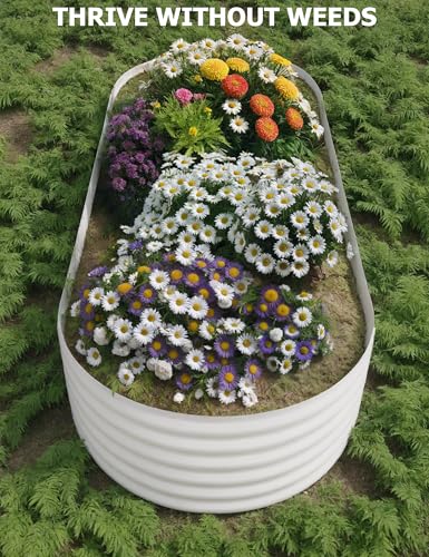 Galvanized Raised Garden Bed for Vegetables, Flowers, Outdoor D165