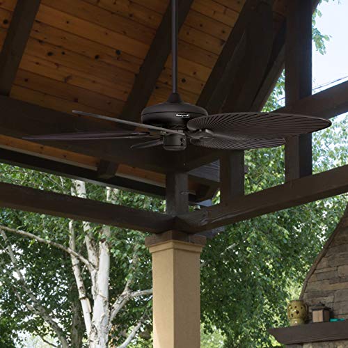 Tropical Indoor Outdoor Ceiling Fan with Light, 52 Inch W715