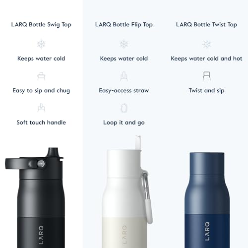 Insulated Stainless Steel Water Bottle 34oz with Silicone Handle L348874
