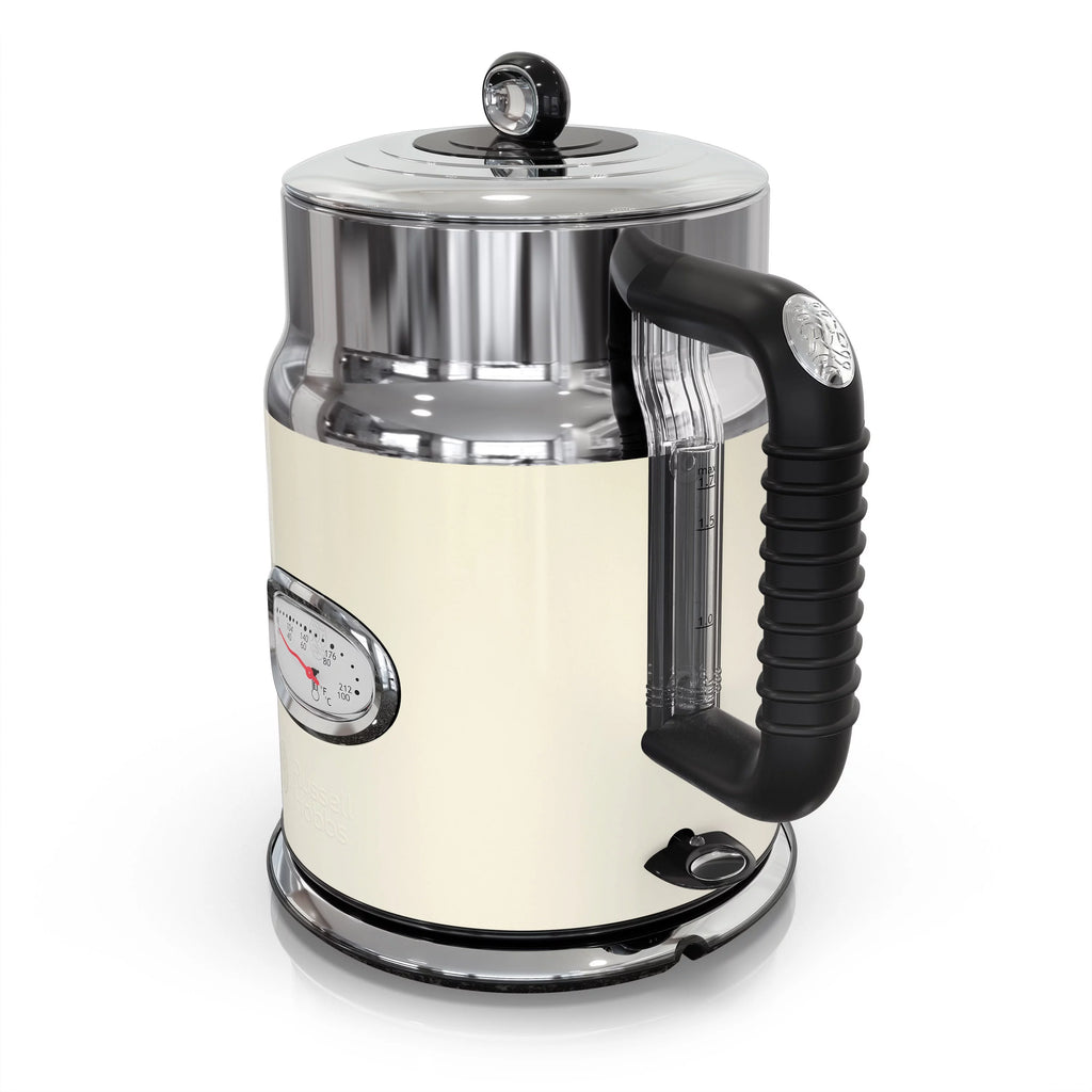Retro 1.7L Electric Kettle, Cream X60490