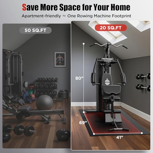 Home Gym Weight Stack, Multi Station Strength Training H3030