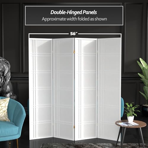 6 Panel Honey Room Divider X65165