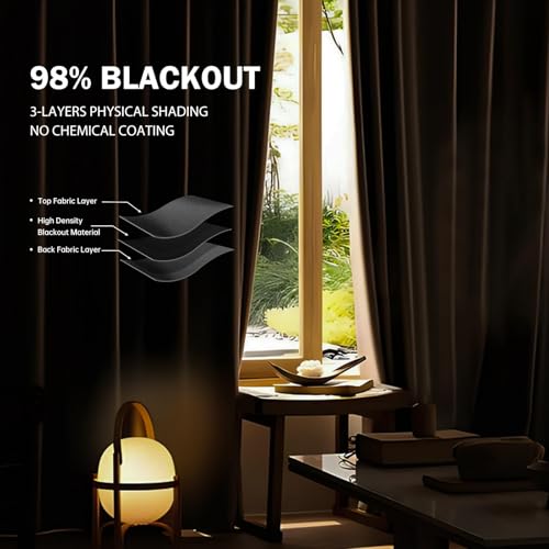 Ceiling Mounted Room Divider Curtain Track Set, Blackout Panel, White Rail, 8.3 x 7 ft K66131