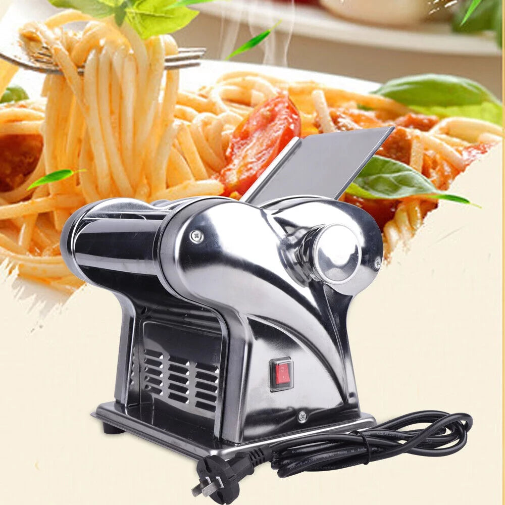Commercial Electric Pasta Machine 6-Speed with Two Blades O92060