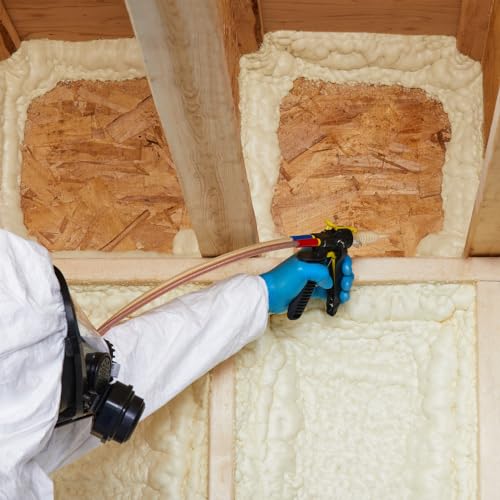 Spray Foam Insulation Kit, 30 ft Hose, Closed Cell Polyurethane I7231