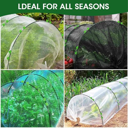 Greenhouse Hoops for Raised Beds 36pcs 4.3FT Garden Hoops for Row Cover DIY Grow Tunnel B441