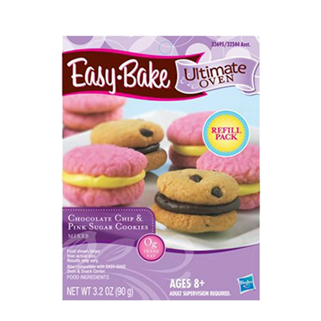 Easy Bake Oven Star Edition with Chocolate Chip, Pink Sugar, Red Velvet Cupcakes, Party Pretzel Refills and Mini Whisk A8414