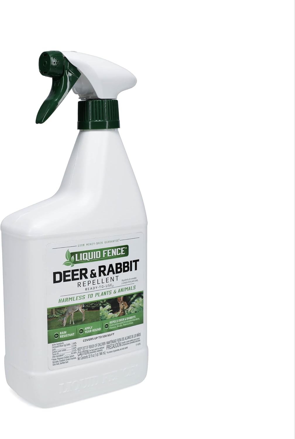 Deer & Rabbit Repellent Ready-to-Use, 32 oz G89165