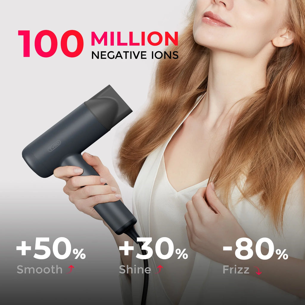 Ionic Hair Dryer, 1500W High Speed with 110,000 RPM Motor, Low Noise, 4 Heats & 3 Speeds L4774