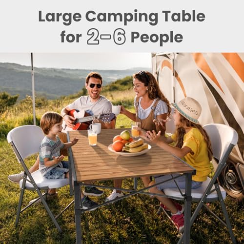 Foldable Camping Table for 2-6 Person with Carry Bag K7030