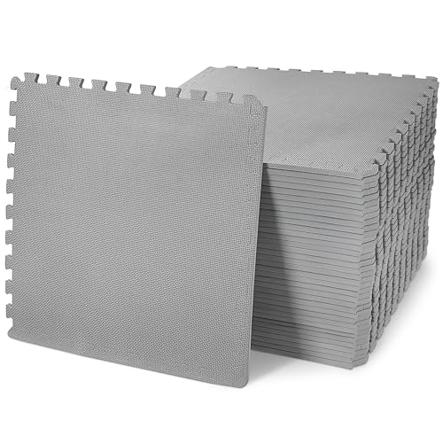 Puzzle Exercise Mat with EVA Foam Interlocking Tiles for MMA, Gymnastics and Home Gym N211438