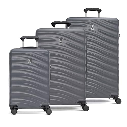Hardside Expandable Carry-On Luggage with 8 Spinner Wheels and TSA Lock J560758