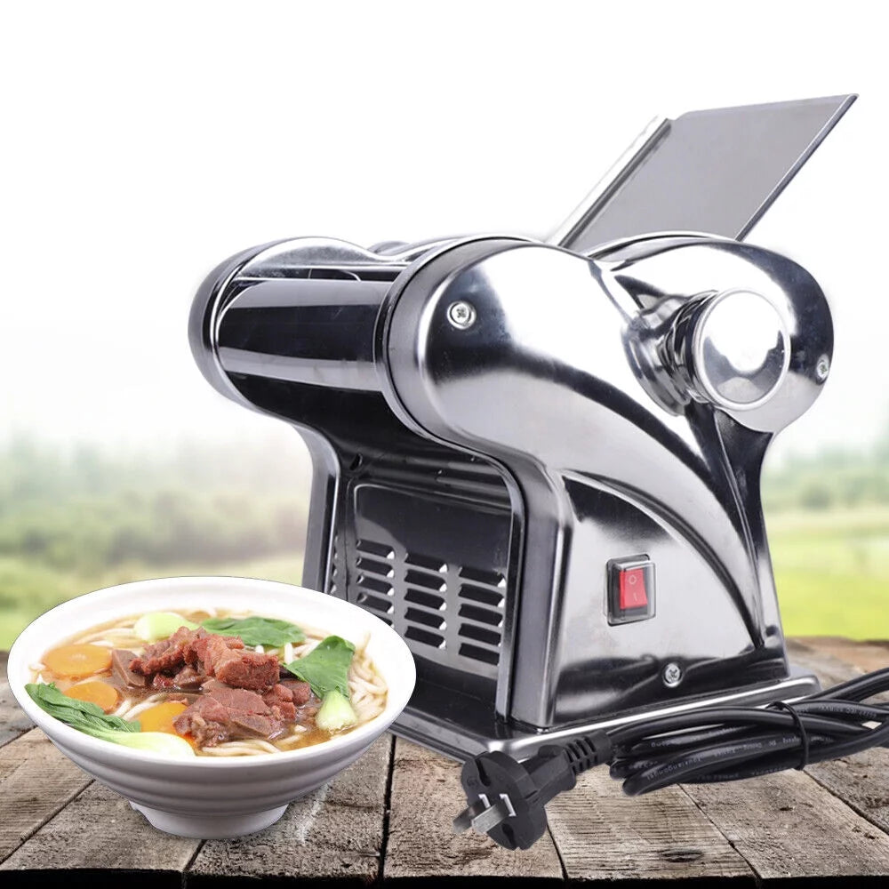 Commercial Electric Pasta Machine 6-Speed with Two Blades O92060