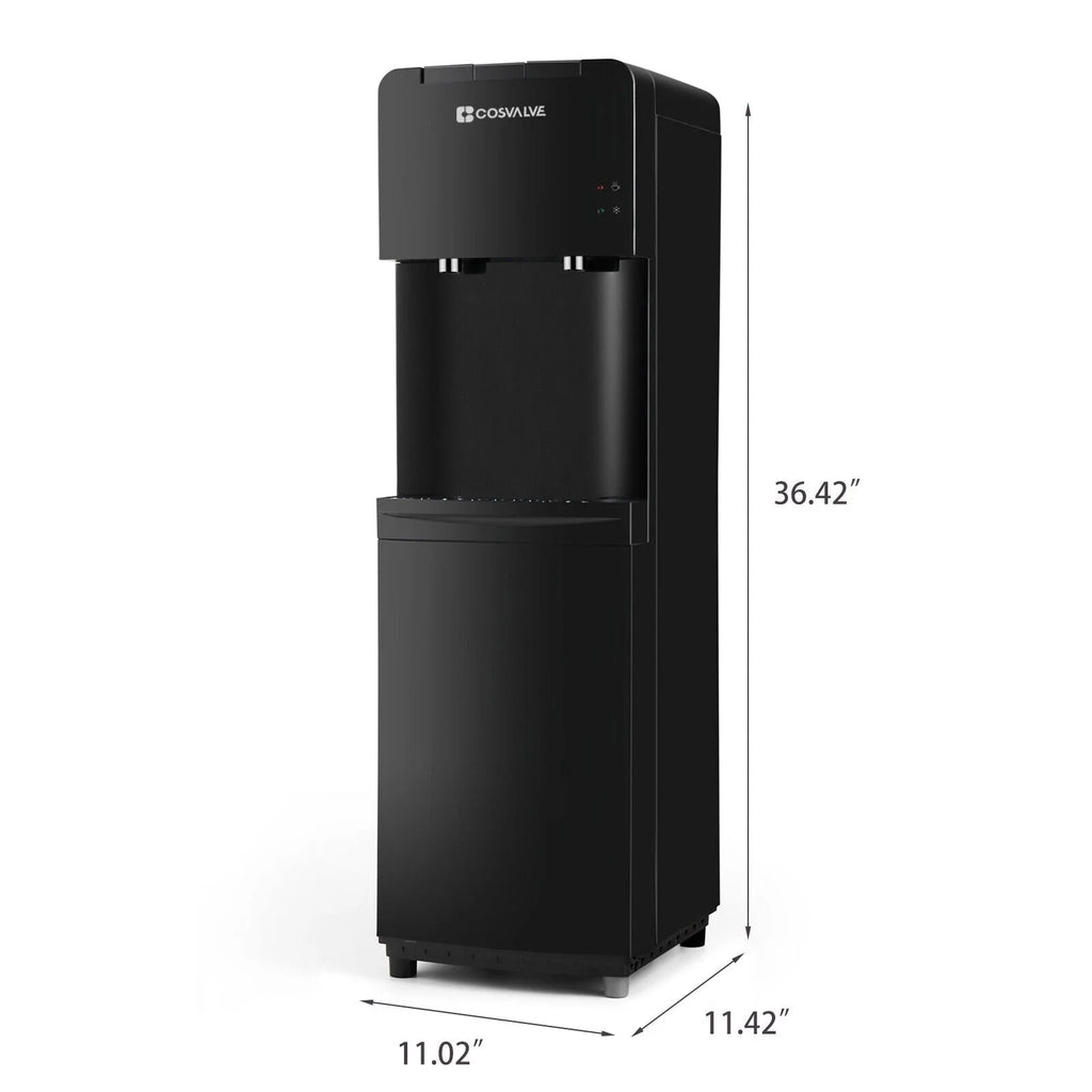 Hot Cold Water Dispenser Cooler Top Loading with Child Safety Lock A9901