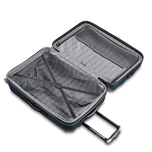 Hardside Expandable Carry-On Luggage with Spinner Wheels, Black, 20-Inch S82043