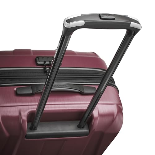 Hardside Expandable Carry-On Luggage with Spinner Wheels, Black, 20-Inch S82043