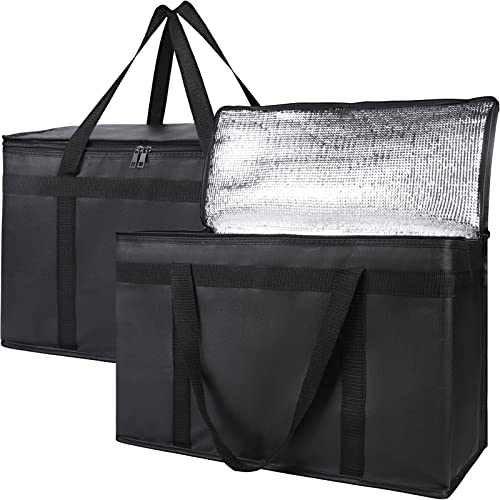 Insulated Food Delivery Bag Hot Cold Meal Carrier Cooler Tote K646948